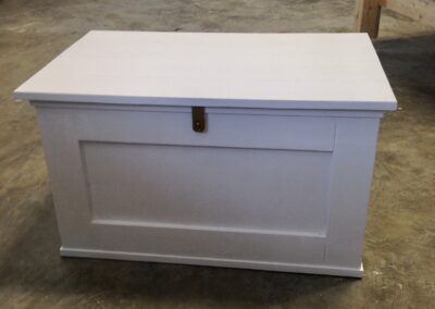 White colored storage box